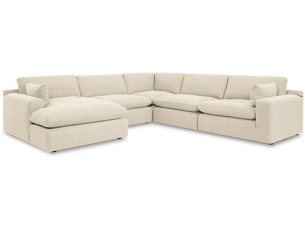 Elyza 5-Piece Sectional with Chaise