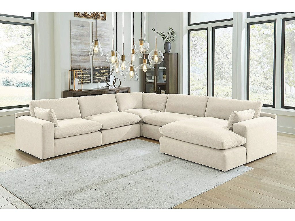 Elyza 5-Piece Sectional with Chaise