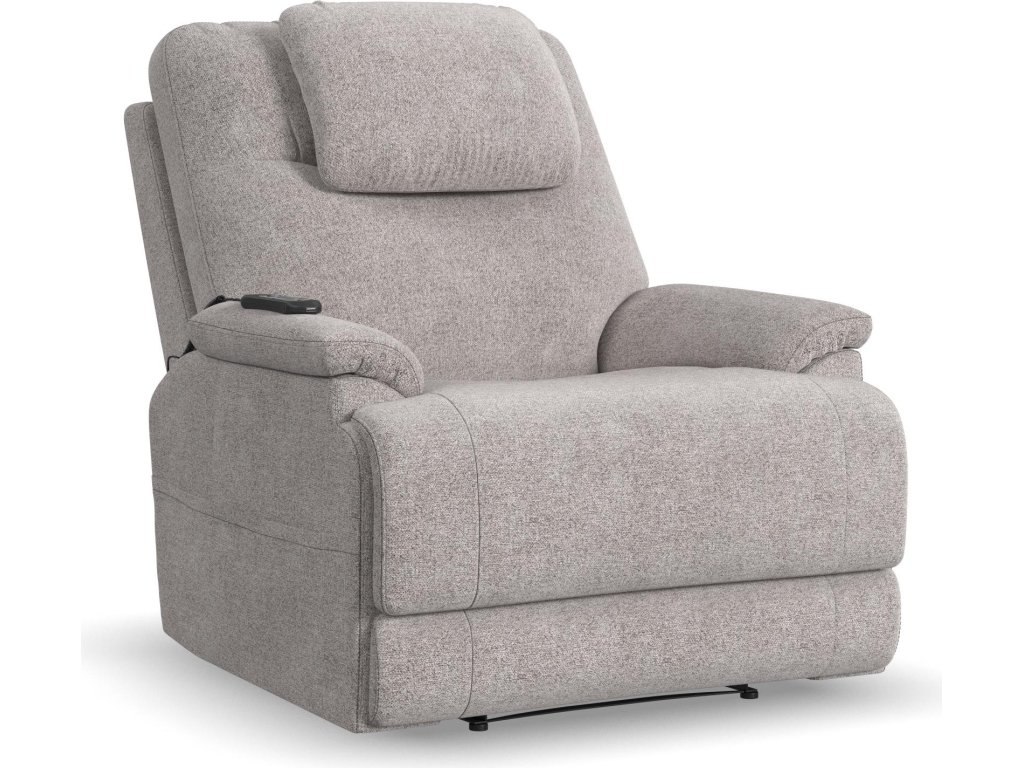 Zecliner Model 2 Petite Dove Fabric Power Sleep Chair