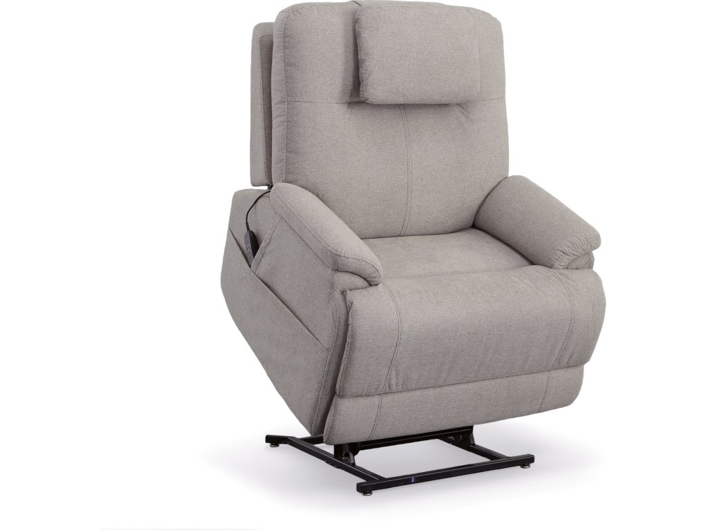 Zecliner Model 1 Dove Fabric Power Lift Sleep Chair