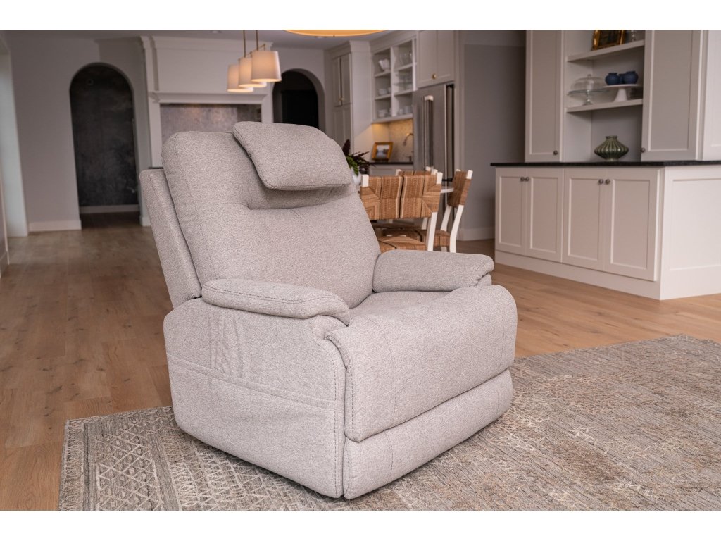 Zecliner Model 1 Dove Fabric Power Lift Sleep Chair