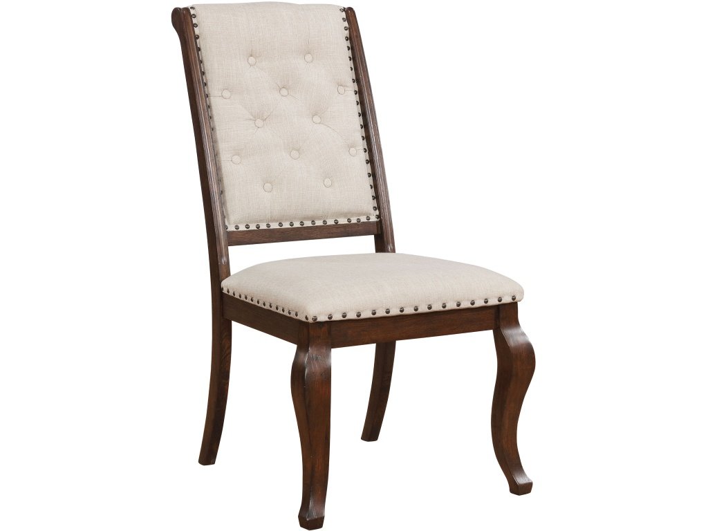 Brockway Upholstered Dining Chair Barley Java (Set Of 2)