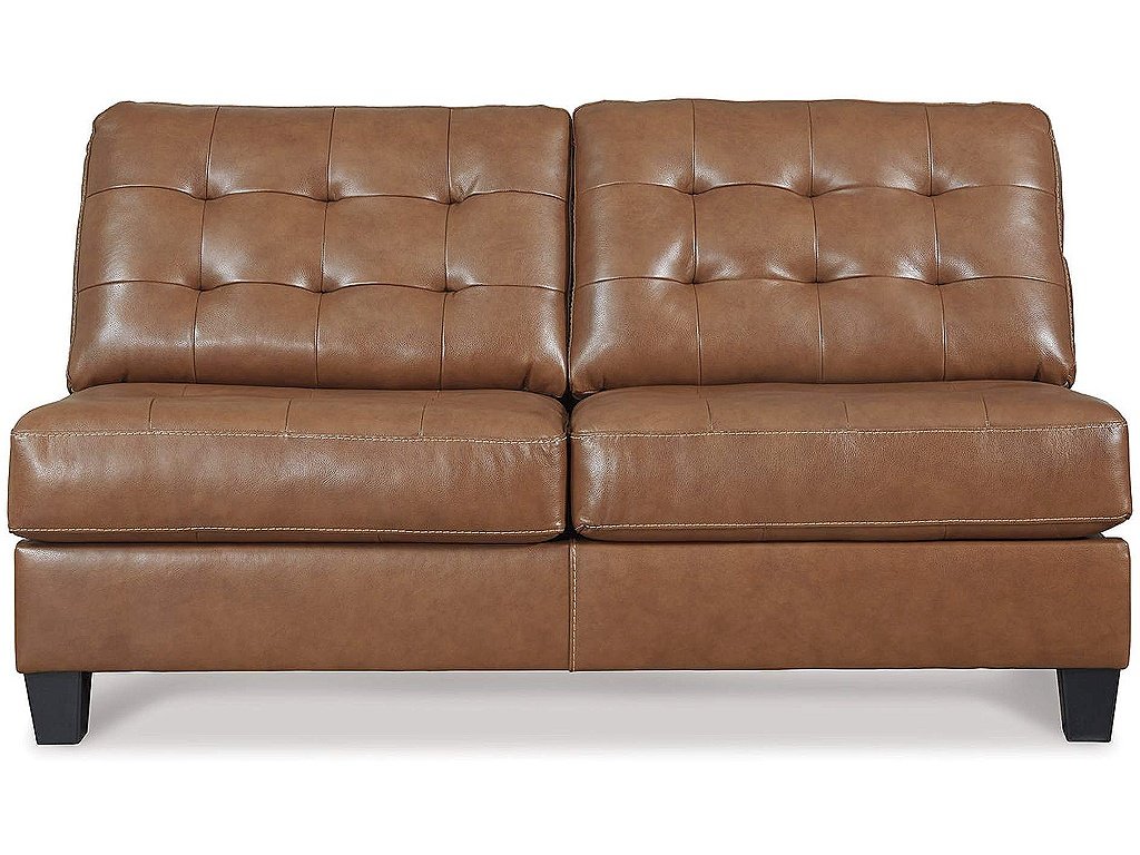 Baskove Armless Loveseat