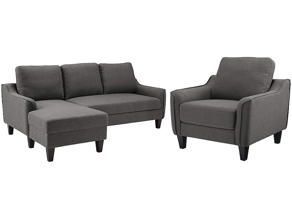 Jarreau Sofa Chaise Sleeper and Chair