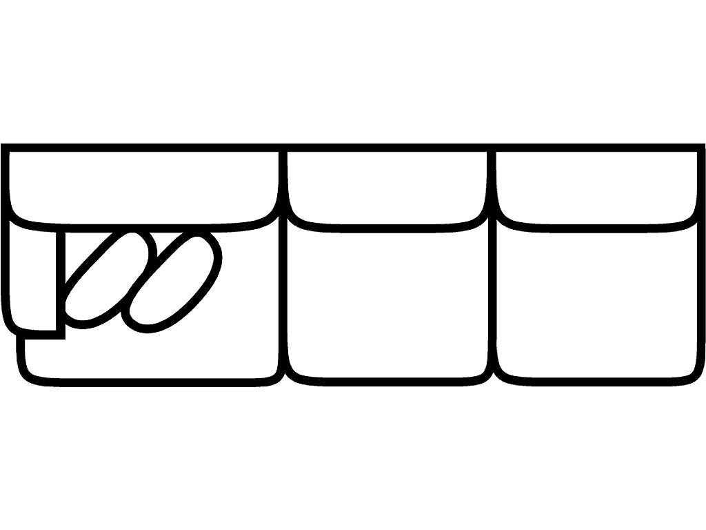 LSF 1 Arm Sofa