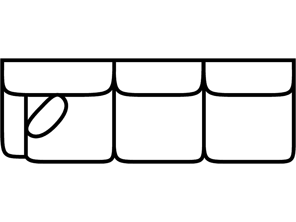 LSF 1 Arm Sofa