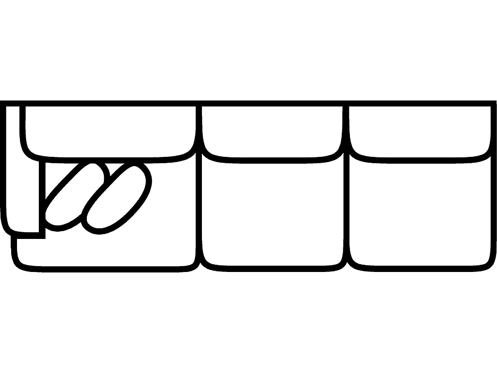 LSF 1 Arm Sofa