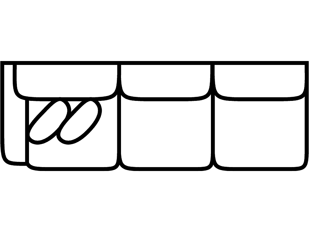 LSF 1 Arm Sofa