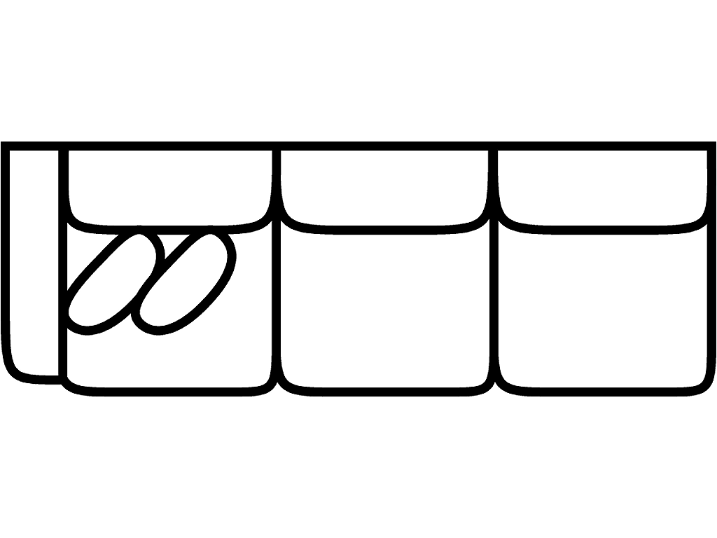 LSF 1 Arm Sofa