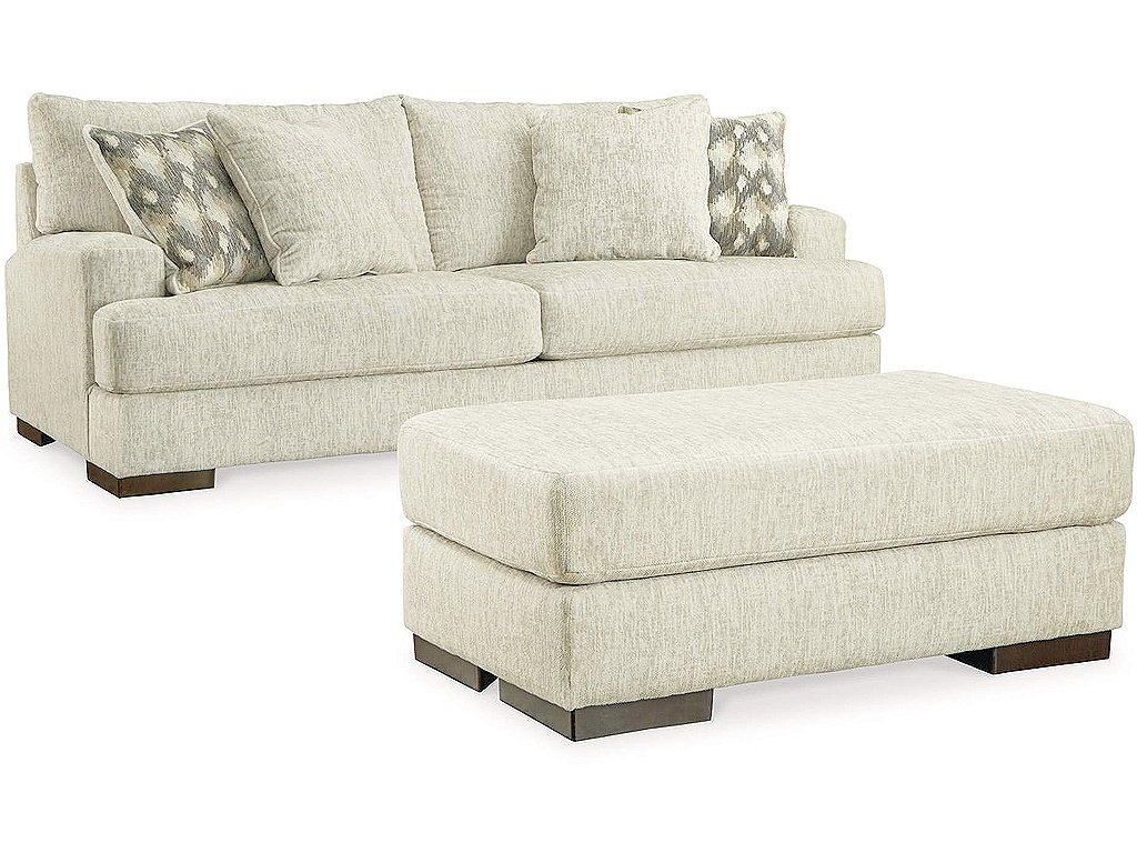 Caretti Sofa and Ottoman