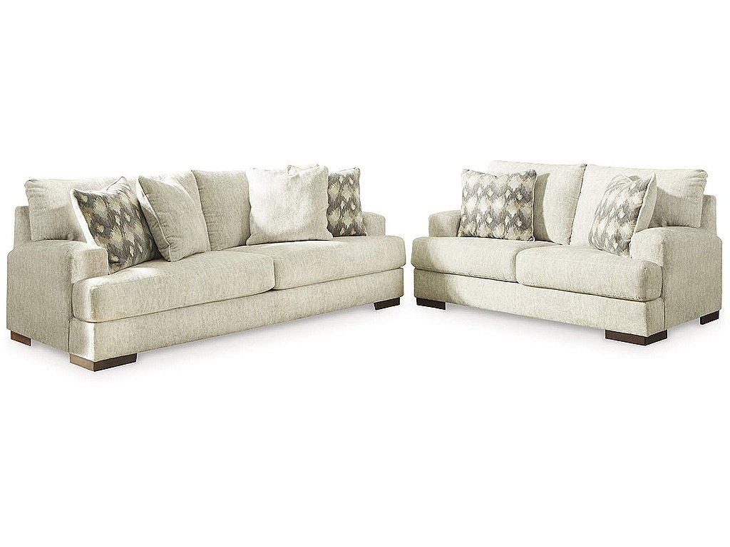 Caretti Sofa and Loveseat