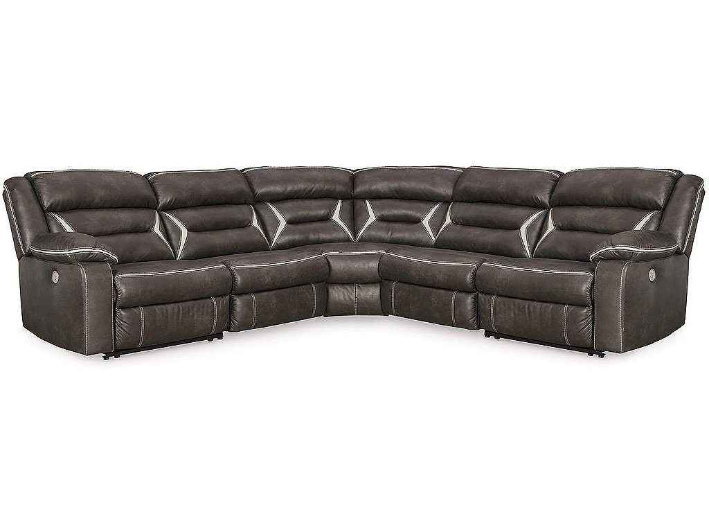 Kincord 5-Piece Power Reclining Sectional