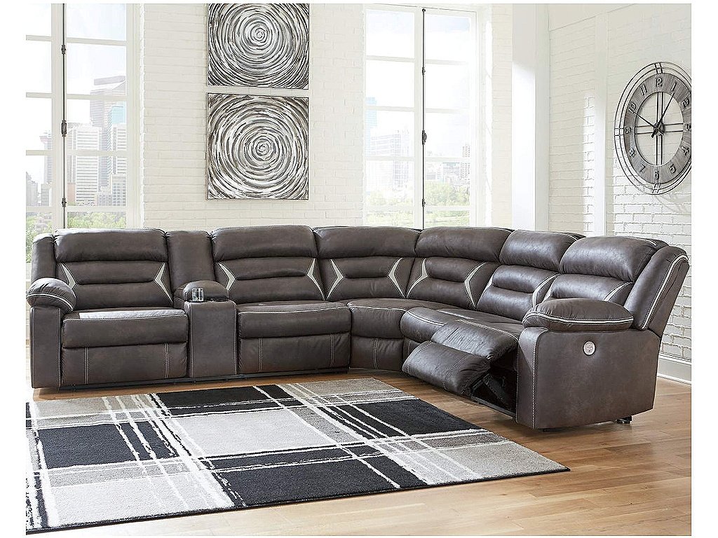 Kincord 4-Piece Power Reclining Sectional