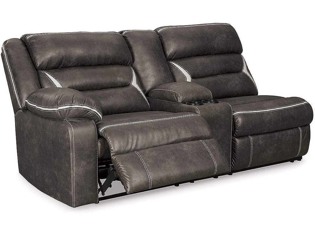 Kincord Left-Arm Facing Power Reclining Sofa with Console