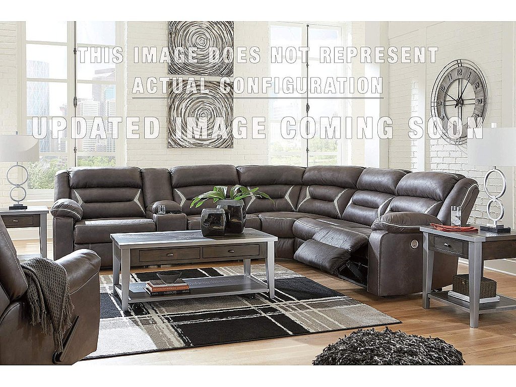 Kincord 2-Piece Power Reclining Sectional Loveseat