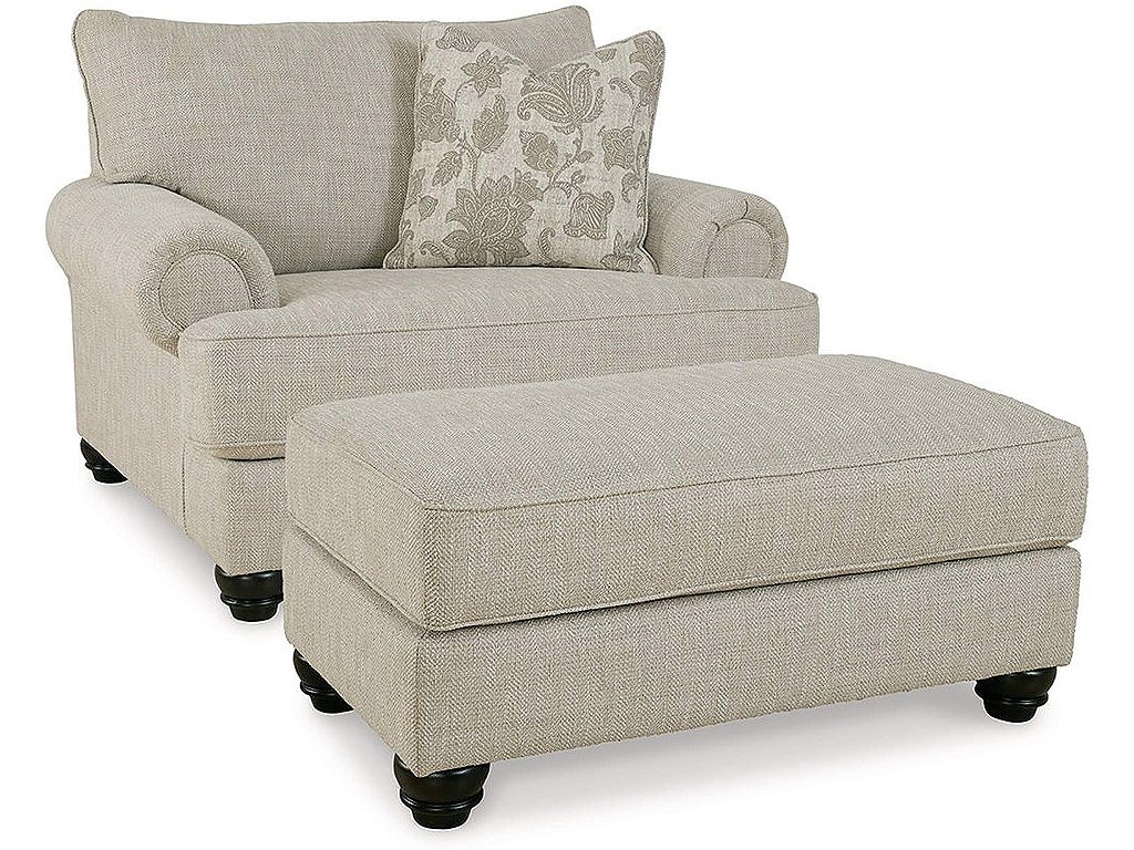 Asanti Oversized Chair and Ottoman