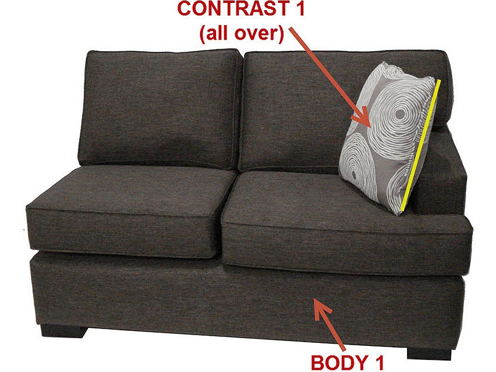 RSF 1 Arm Loveseat