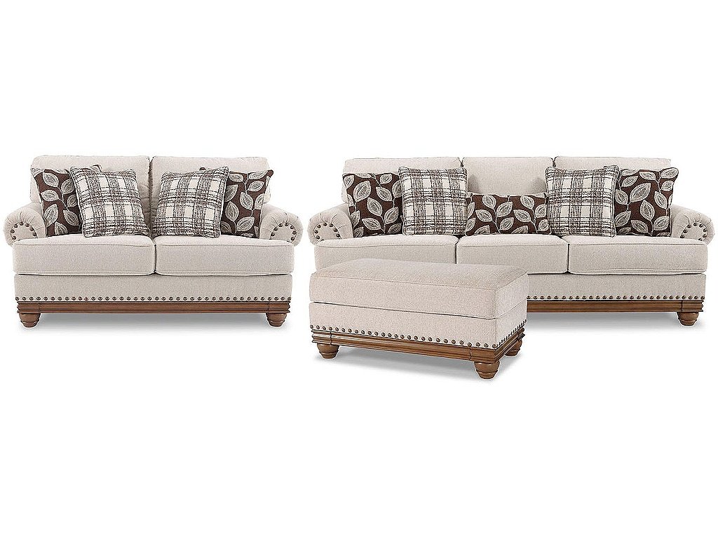 Harleson Sofa, Loveseat, and Ottoman