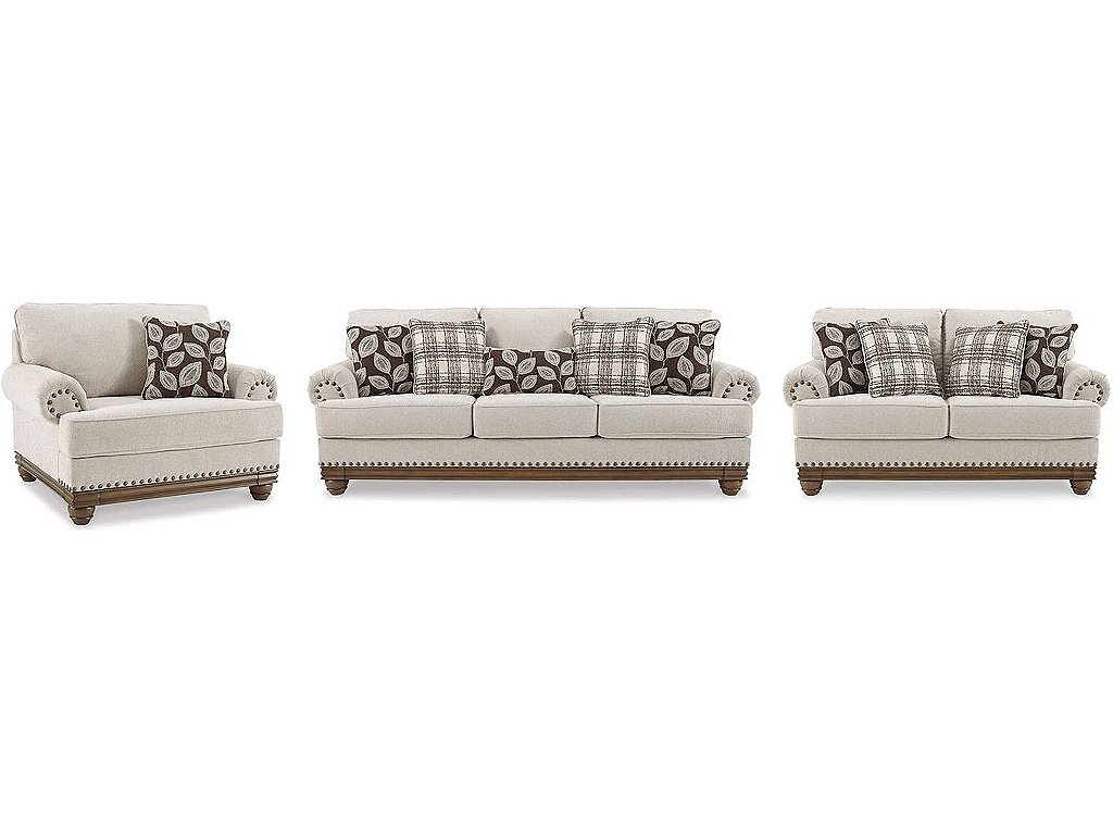 Harleson Sofa, Loveseat, and Chair