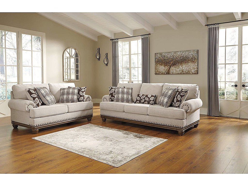 Harleson Sofa and Loveseat