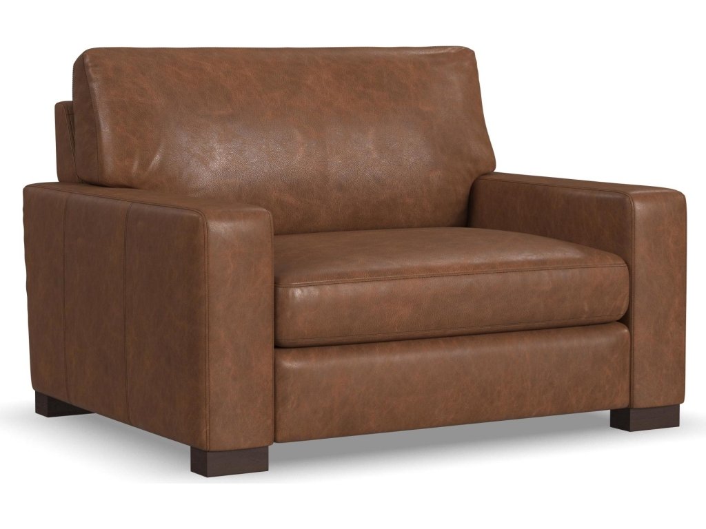 Endurance Chestnut Leather Chair