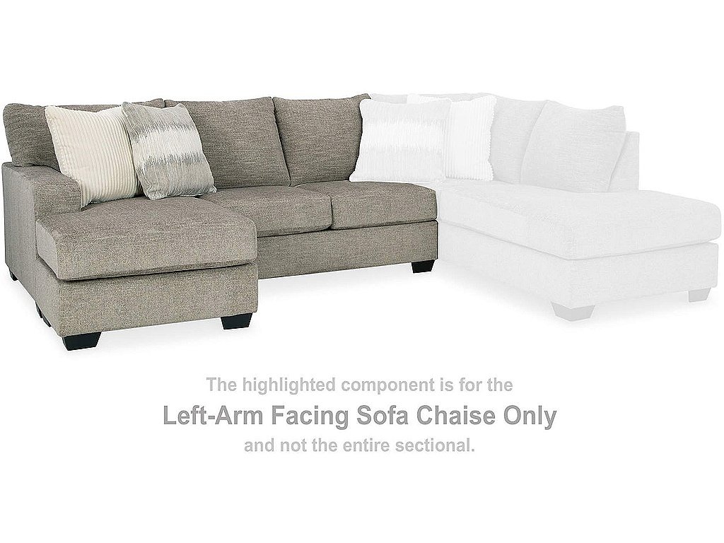 Creswell Left-Arm Facing Sofa Chaise