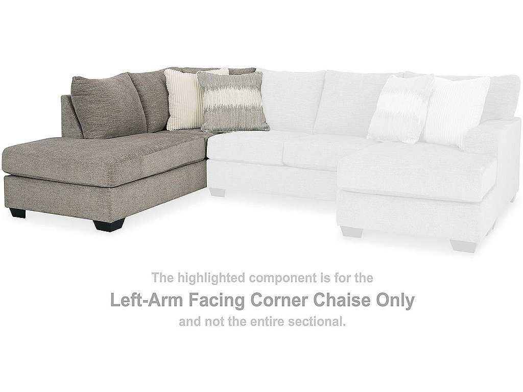 Creswell Left-Arm Facing Corner Chaise