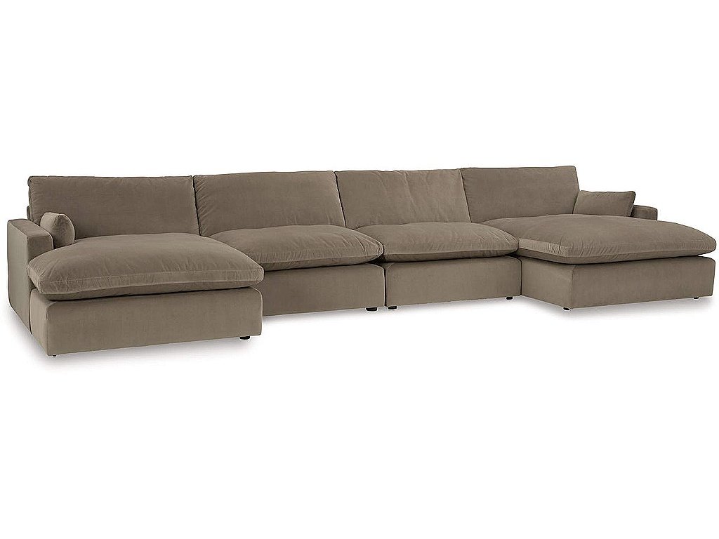 Sophie 4-Piece Sectional with Chaise