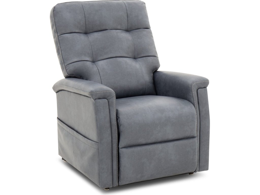 Diana Slate Fabric Power Lift Recliner