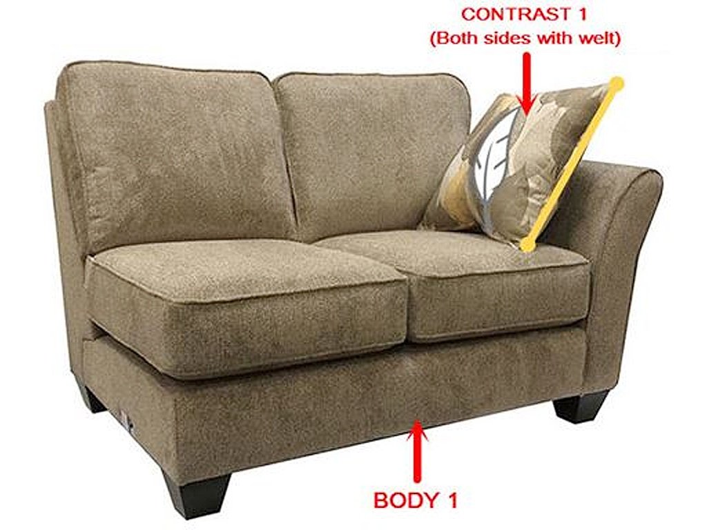 RSF 1 Arm Loveseat