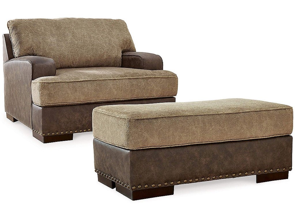 Alesbury Oversized Chair and Ottoman