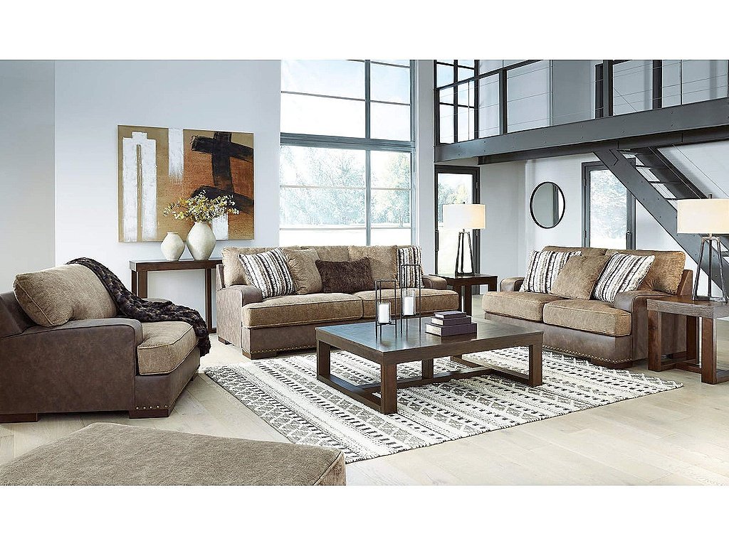 Alesbury Sofa, Loveseat, Oversized Chair and Ottoman