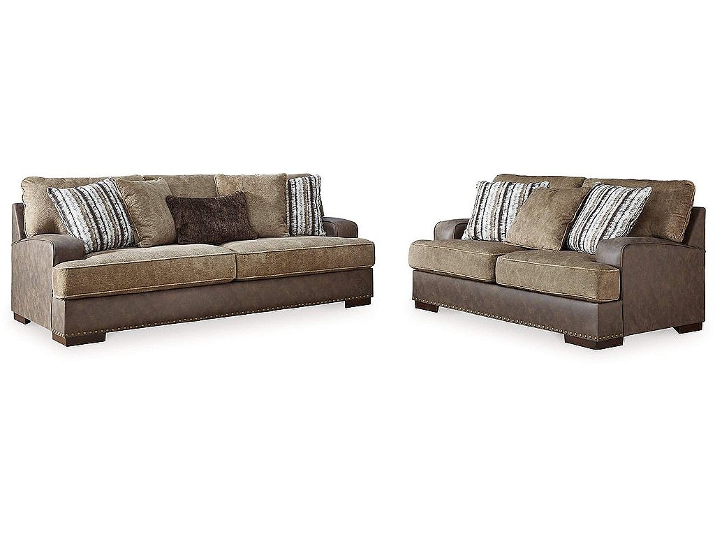 Alesbury Sofa and Loveseat