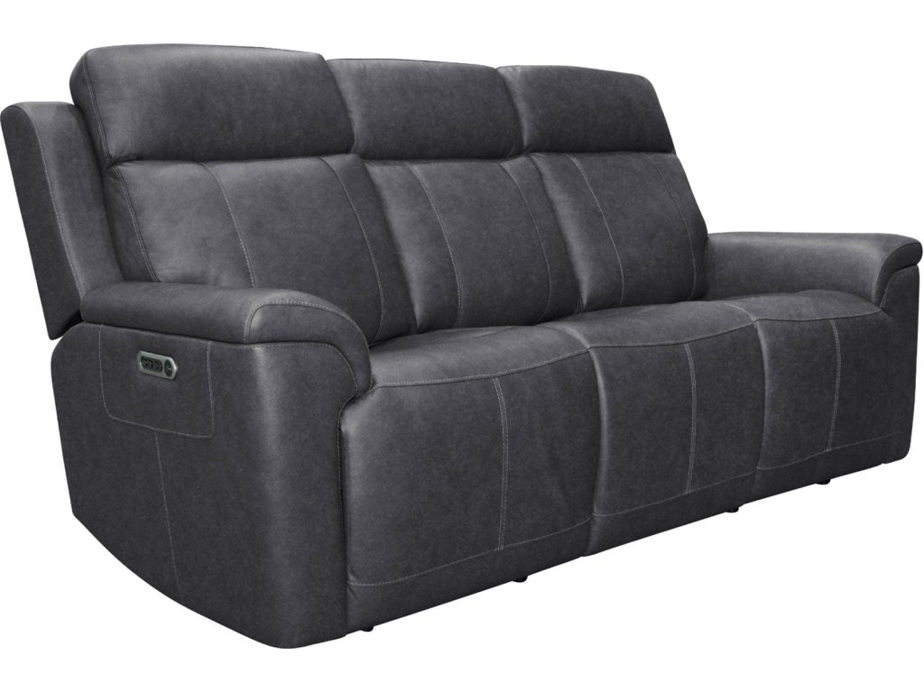 Amelia Charcoal Leather Slumberland Exclusive