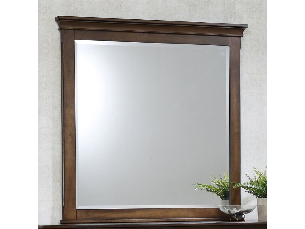 Franco Dresser Mirror Burnished Oak