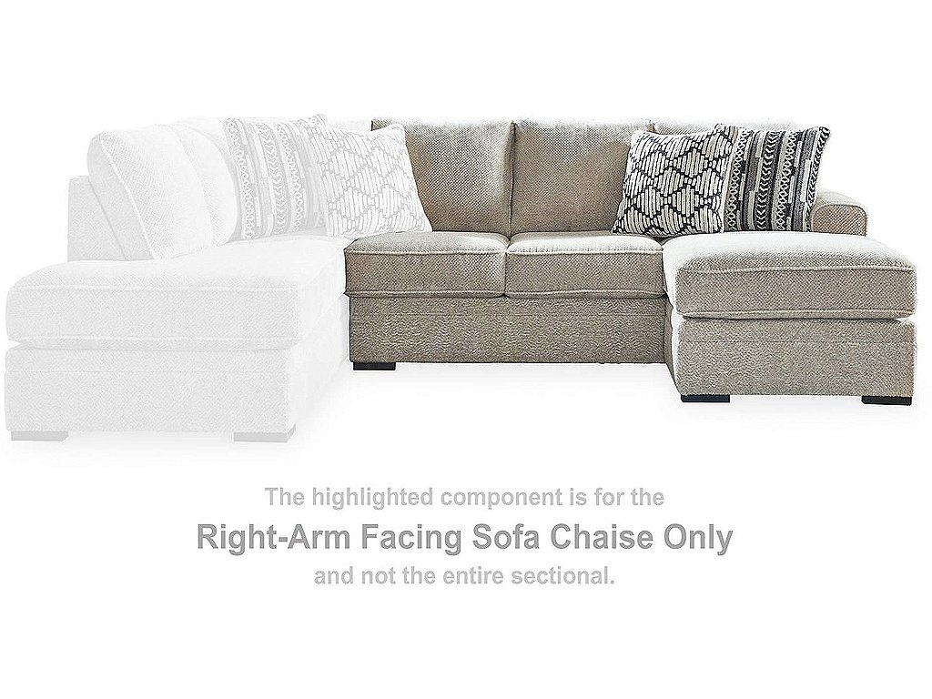 Calnita Right-Arm Facing Sofa Chaise