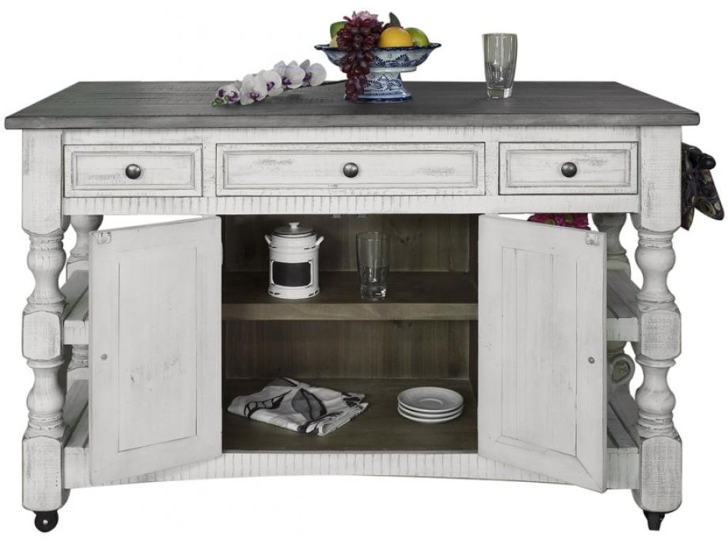 3 Drawer, 2 Doors Kitchen Island