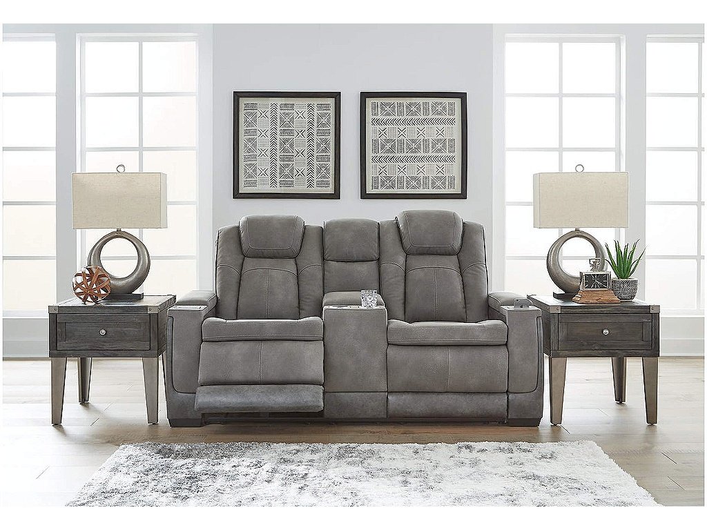 Next-Gen DuraPella Power Reclining Loveseat with Console