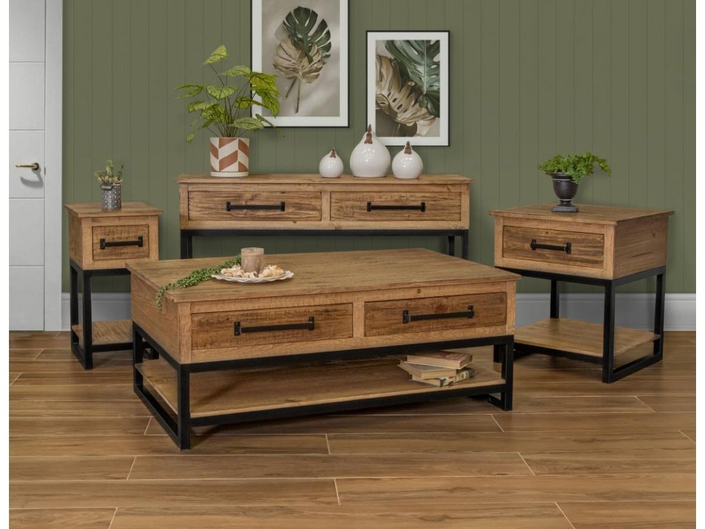 4 Drawer Cocktail Table