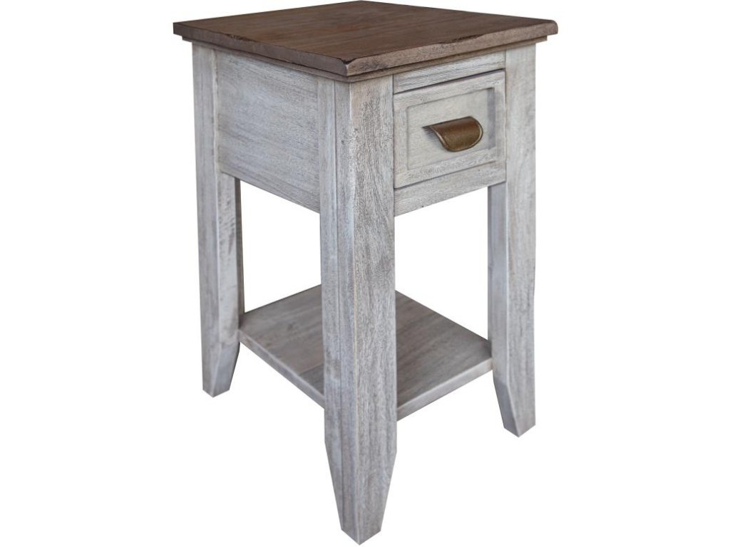 1 Drawer Chairside Table