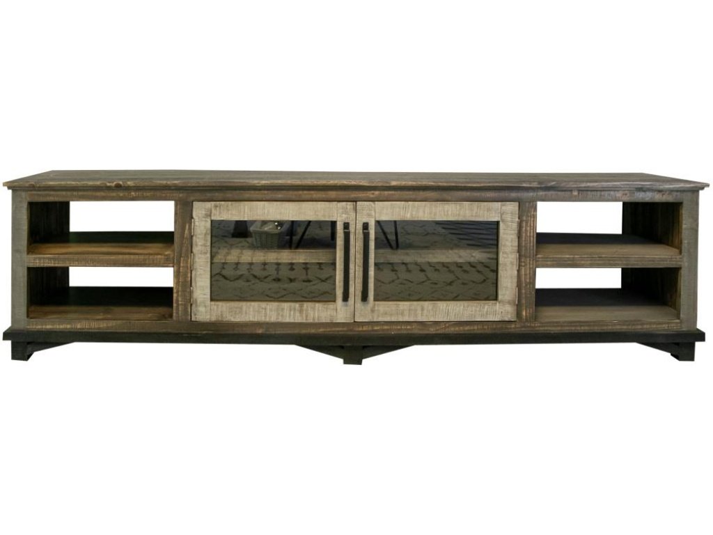 2 Door 93" TV Stand