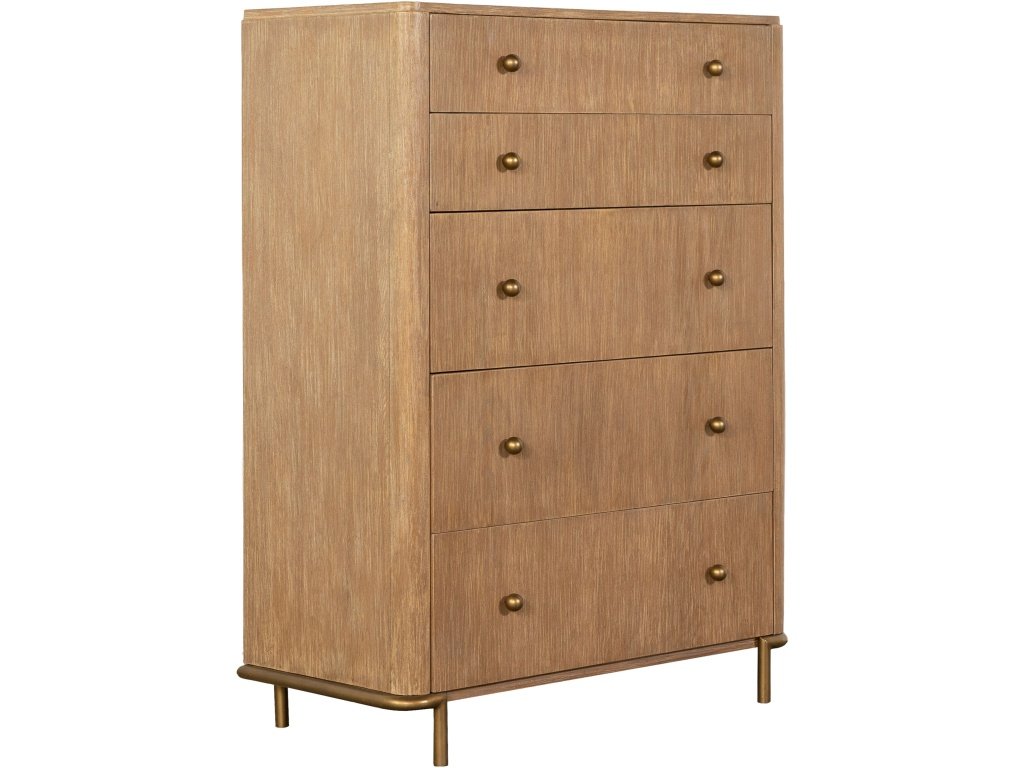 Arini 5-Drawer Chest Sand Wash