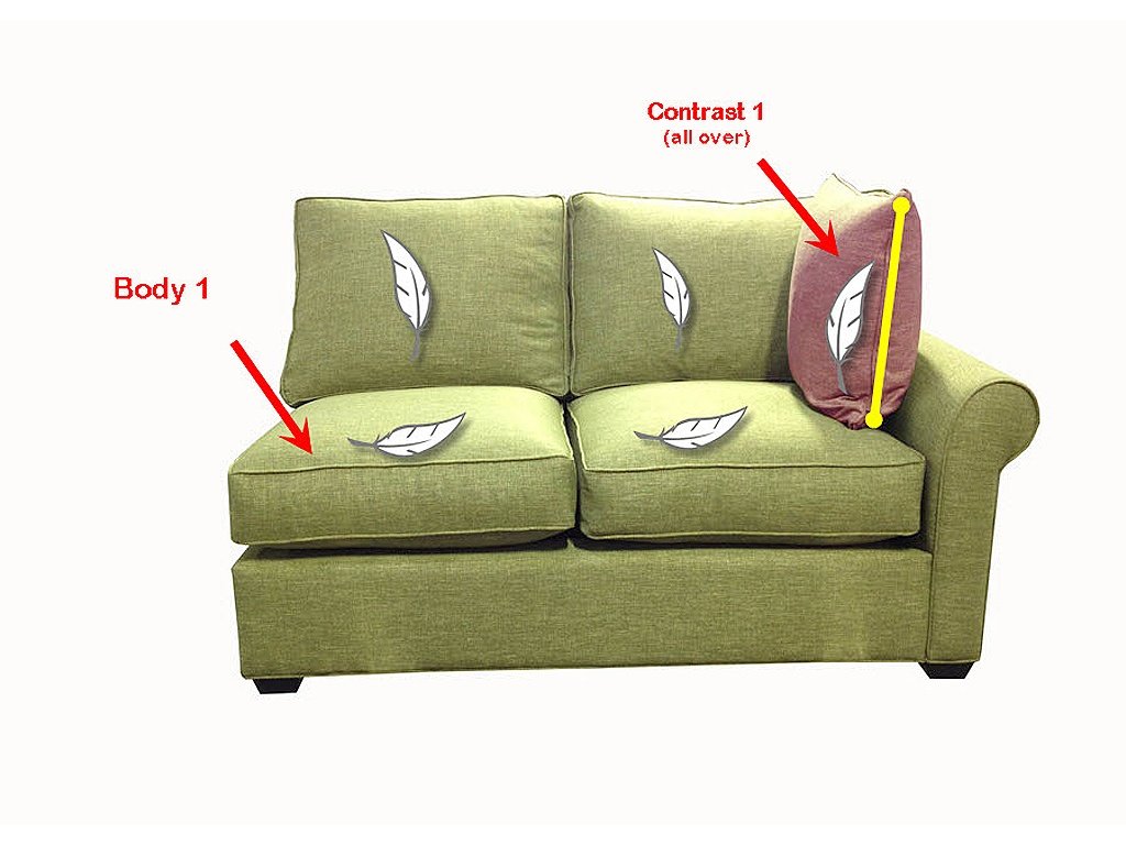 RSF 1 Arm Loveseat