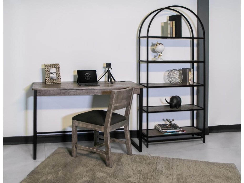 5 Shelves Metal Frame Bookcase