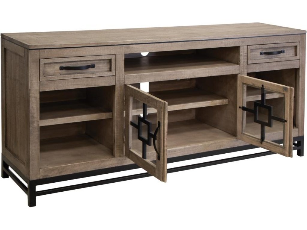 2 Drawer 2 Doors TV Stand