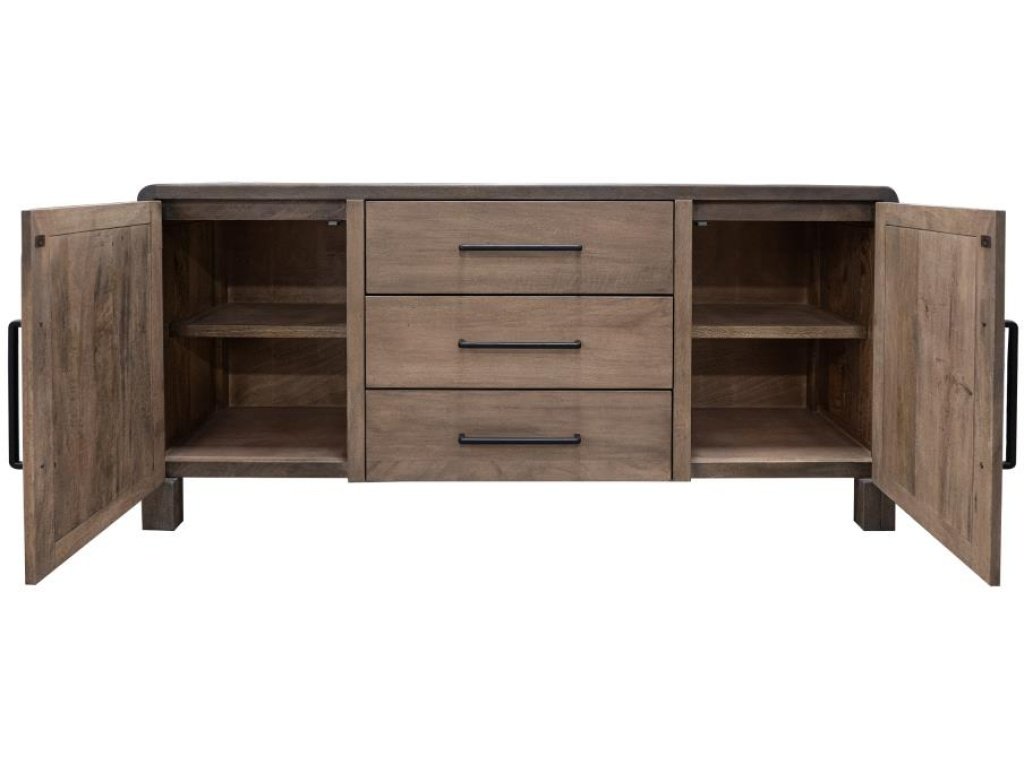 3 Drawer 2 Door Console