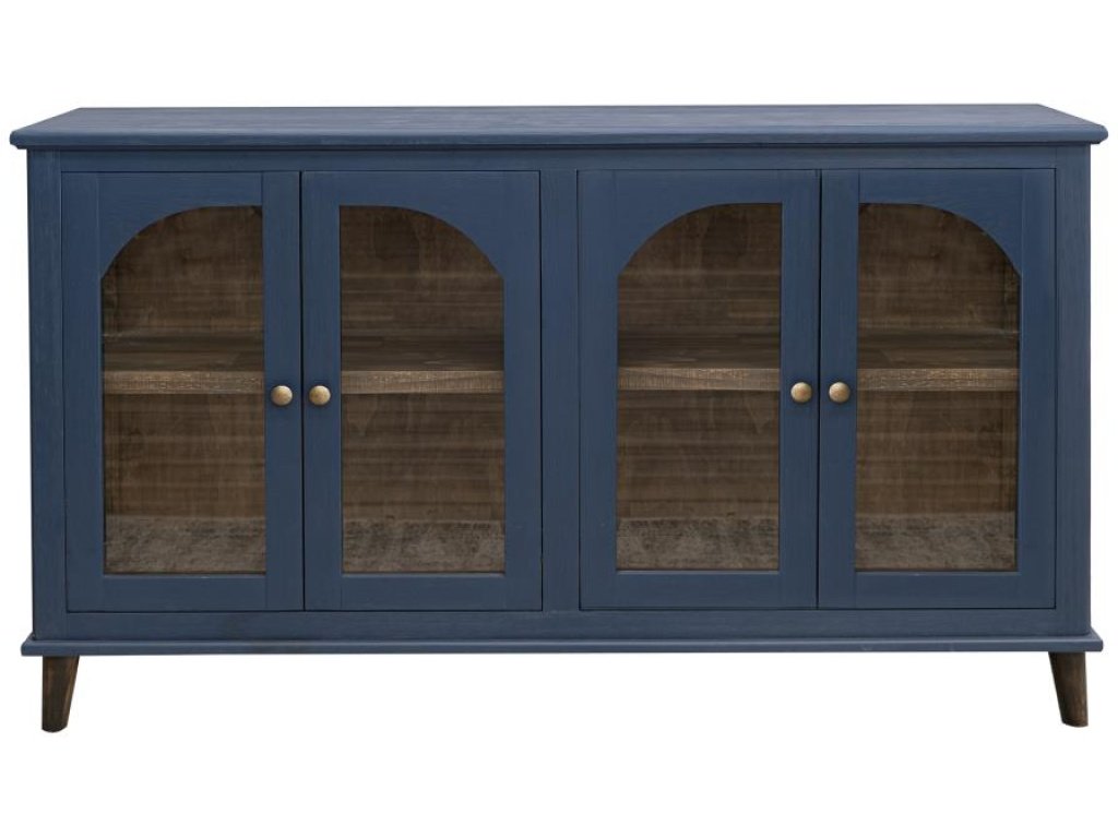 4 Glass Door Console