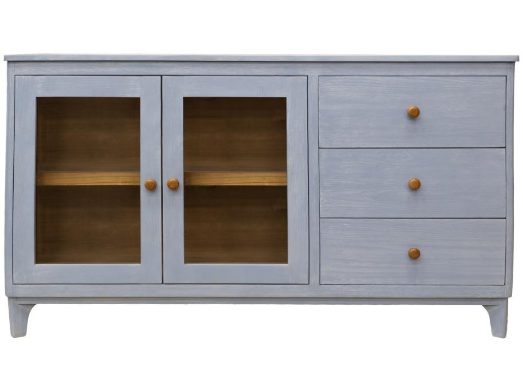 3 Drawer 2 Door Console