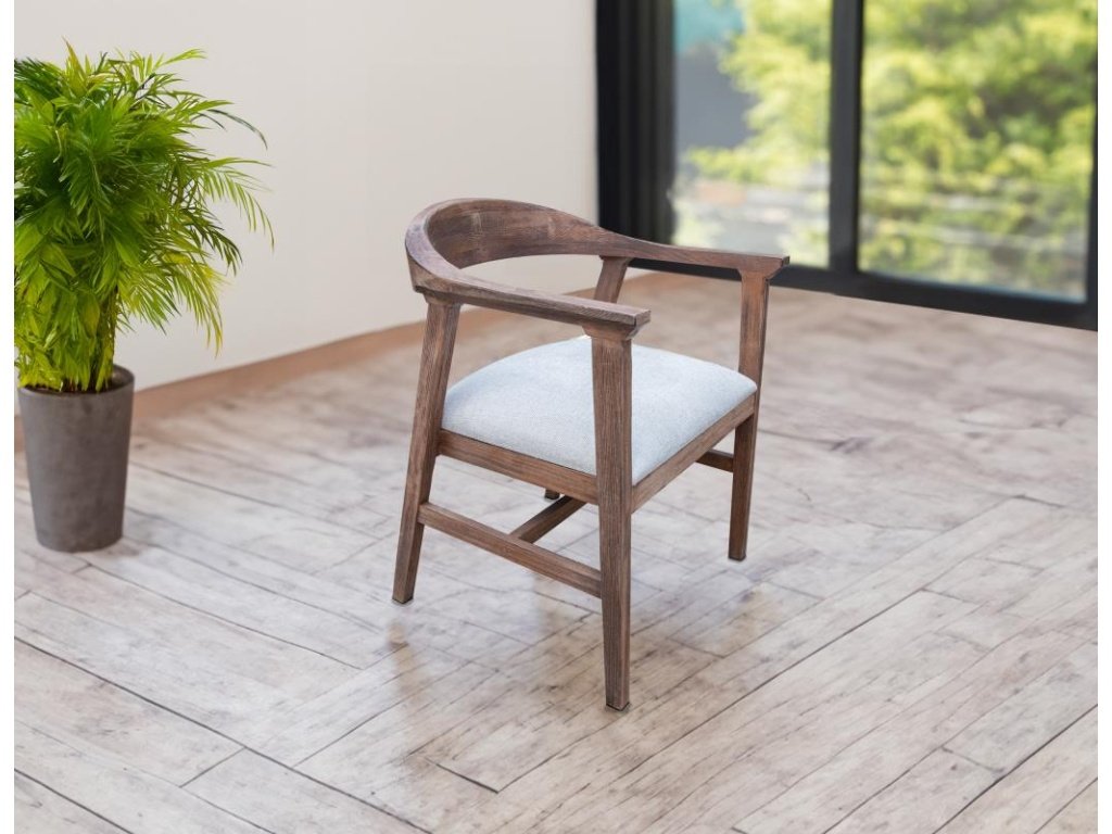 Upholstered Seat Wooden Chair