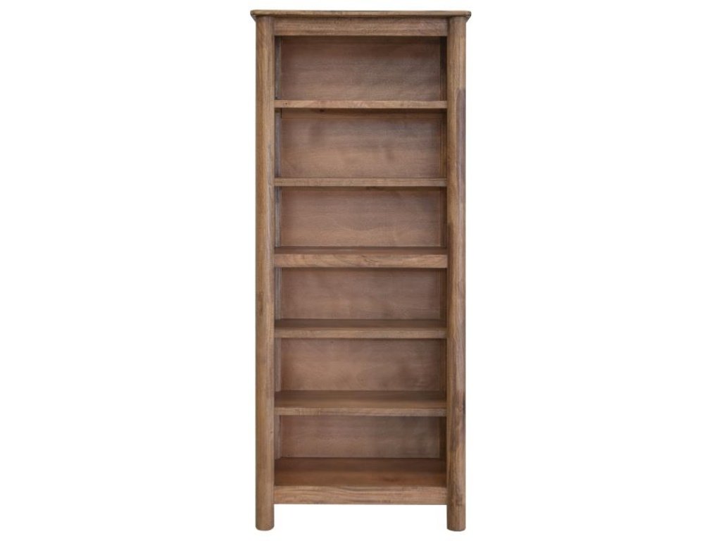 6 Wooden Shelves Bookcase